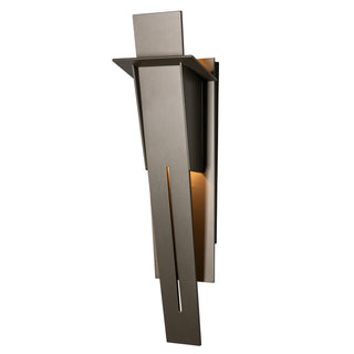 Linea Linea Small Outdoor Sconce in Coastal Dark Smoke