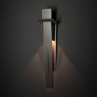Linea Linea Medium Outdoor Sconce in Coastal Burnished Steel
