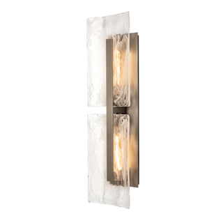 Arc Arc Tall Outdoor Sconce in Coastal Burnished Steel