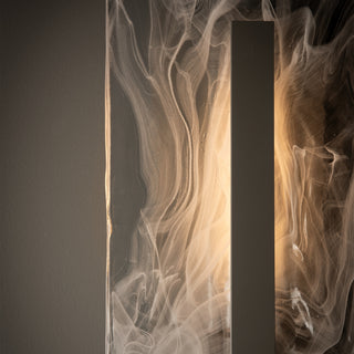 Arc Arc Tall Outdoor Sconce in Coastal Burnished Steel