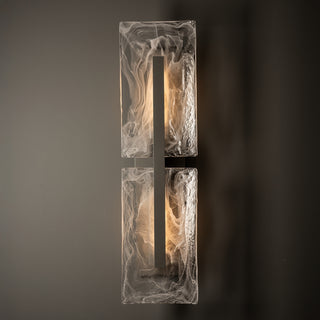 Arc Arc Tall Outdoor Sconce in Coastal Burnished Steel