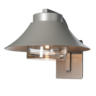 Stowe Stowe Medium Outdoor Sconce in Coastal Burnished Steel