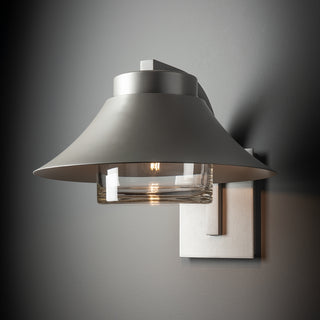 Stowe Stowe Medium Outdoor Sconce in Coastal Burnished Steel