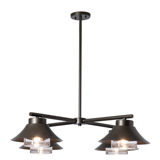 Stowe Stowe 4-Light Outdoor Pendant in Coastal Dark Smoke