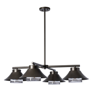 Stowe Stowe 4-Light Outdoor Pendant in Coastal Dark Smoke