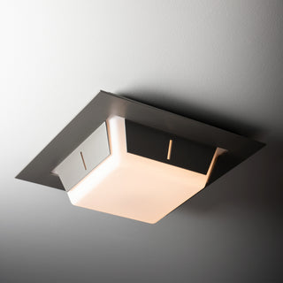 Linea Linea Outdoor Flush Mount in Coastal Burnished Steel