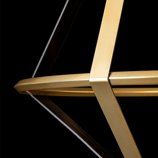 Aspen Aspen Large LED Lantern in Modern Brass