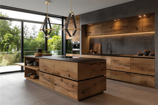 Aspen Aspen Large LED Lantern in Modern Brass