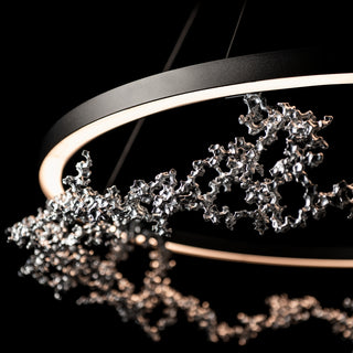 Coral Coral LED Ring Pendant in Oil Rubbed Bronze