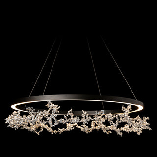 Coral Coral LED Ring Pendant in Oil Rubbed Bronze