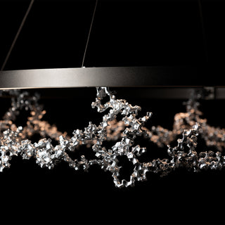 Coral Coral LED Ring Pendant in Oil Rubbed Bronze