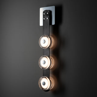 Snaps SNAPS 3-Light Sconce in Sterling