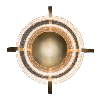 Lustra Lustra Sconce/Flush Mount in Modern Brass