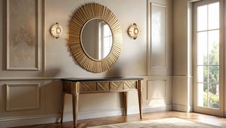 Lustra Lustra Sconce/Flush Mount in Modern Brass