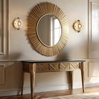 Lustra Lustra Sconce/Flush Mount in Modern Brass