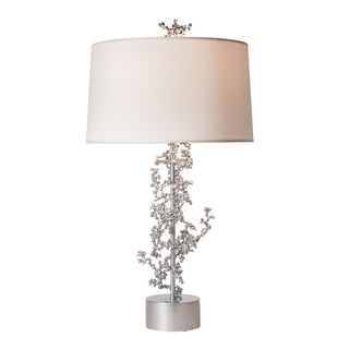 Coral Coral Table Lamp in Sterling