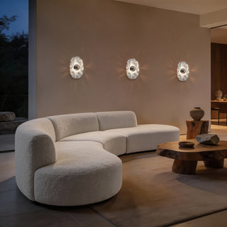 Blossom LED Wall Sconce in White