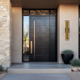 Panels LED Wall Sconce in Dark Bronze