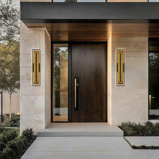 Panels LED Wall Sconce in Dark Bronze