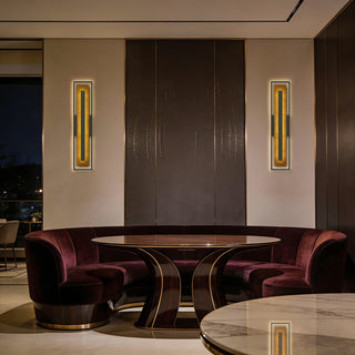 Panels LED Wall Sconce in Dark Bronze
