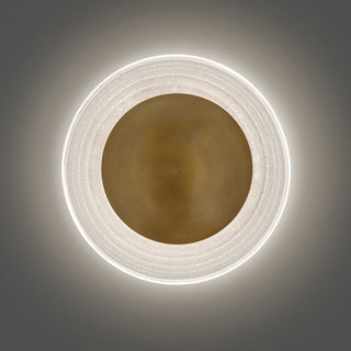 Haven LED Wall Sconce in Heritage Brass