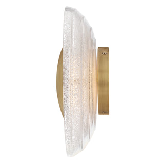 Haven LED Wall Sconce in Heritage Brass