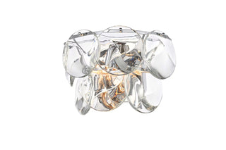 Charlotte Three Light Wall Sconce in Chrome