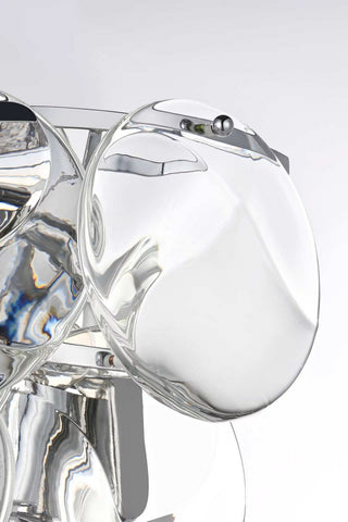 Charlotte Three Light Wall Sconce in Chrome