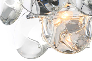 Charlotte Three Light Wall Sconce in Chrome
