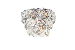 Charlotte 12 Light Flush Mount in Chrome