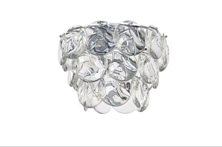 Charlotte 12 Light Flush Mount in Chrome
