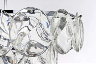 Charlotte 12 Light Chandelier in Chrome