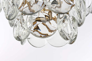 Charlotte 12 Light Chandelier in Satin Gold