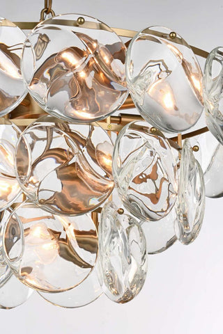 Charlotte 14 Light Chandelier in Satin Gold