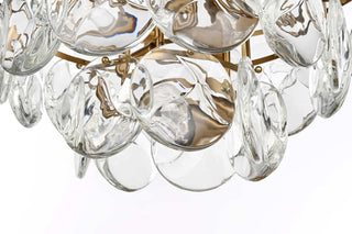 Charlotte 14 Light Chandelier in Satin Gold
