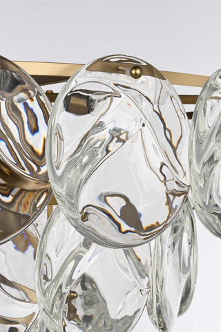 Charlotte 14 Light Chandelier in Satin Gold