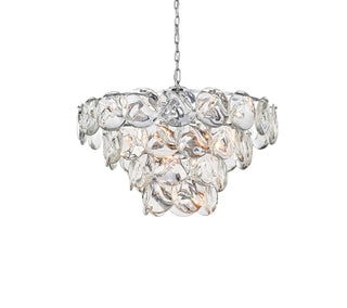 Charlotte 21 Light Chandelier in Chrome