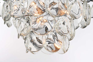 Charlotte 21 Light Chandelier in Chrome