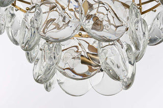 Charlotte 21 Light Chandelier in Satin Gold