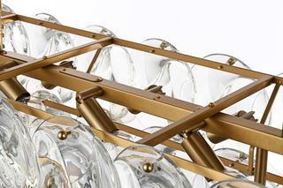 Charlotte 14 Light Chandelier in Satin Gold