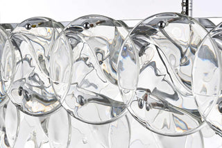 Charlotte 20 Light Chandelier in Chrome