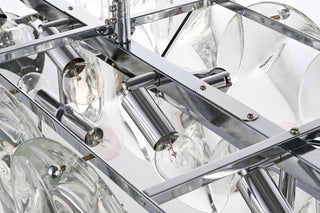 Charlotte 20 Light Chandelier in Chrome