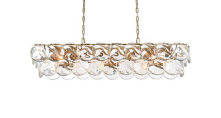 Charlotte 20 Light Chandelier in Satin Gold