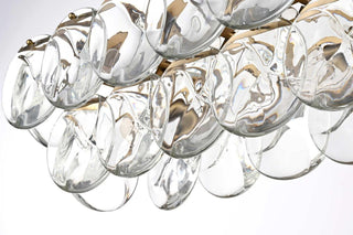 Charlotte 20 Light Chandelier in Satin Gold