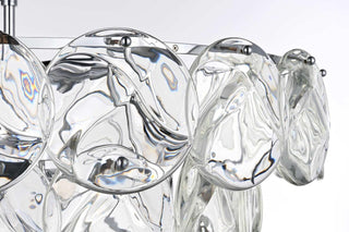 Charlotte 21 Light Chandelier in Chrome