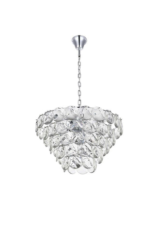 Charlotte 29 Light Chandelier in Chrome
