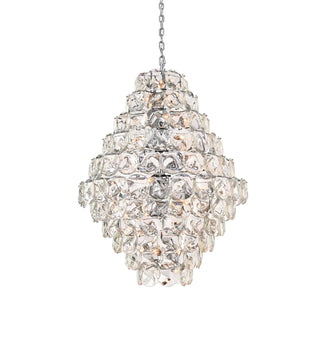 Charlotte 66 Light Chandelier in Chrome