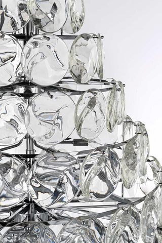 Charlotte 66 Light Chandelier in Chrome