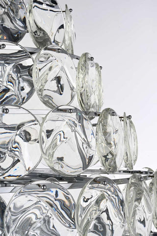 Charlotte 66 Light Chandelier in Chrome