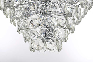 Charlotte 90 Light Chandelier in Chrome